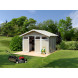 Utility Garden Shed 7,5 m² grey - green-2
