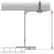 Ceiling metal hook-2